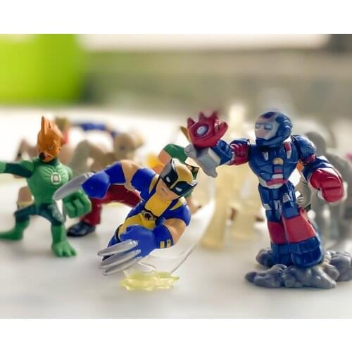 Super Hero Iron Werewolf Rhino Fire Element Darkseid Custom Figures 1PC Can Choose Action Figures Toys Xmas For Kids Gift