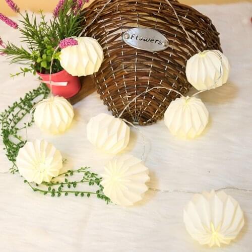 Led Color Lights Flashlights String Indoor Christmas Paper Lanterns Decorative Hurricane Mery Lamps On Batteries New Year Lante