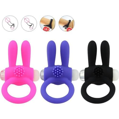 Vibrating penis Rings Cock Rings Penis Trainer Delay Enlarge Ejaculation Time Lasting G Spot Sex doll for Adult Sex Toys for Men