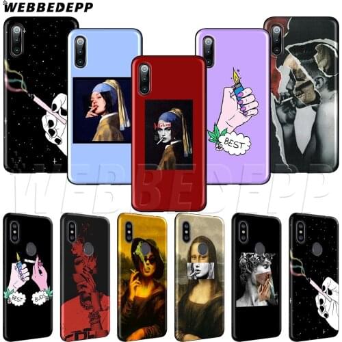 WEBBEDEPP cigarette artwork Soft TPU Case for Xiaomi Redmi MI Note 8 8A 9 9T CC9 CC9E A3 7A K20 Pro