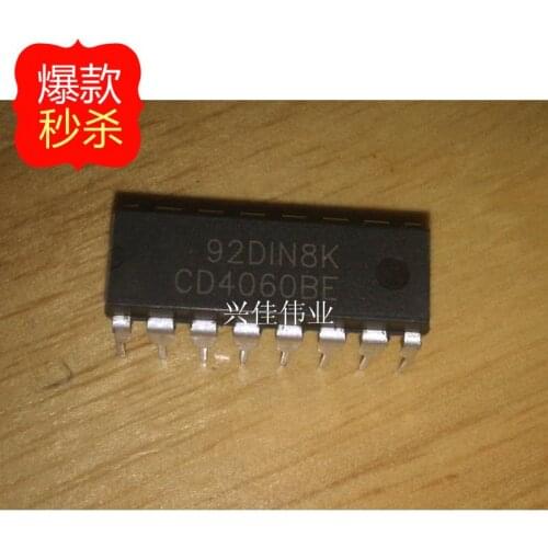 10PCS The new logic chip CD4060 CD4060BE CD4060BN DIP16
