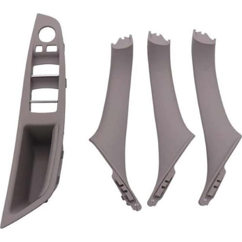 6 optional color ABS+PC material durable plastic part of interior door handles for BMW 5 series F10 Left hand driving