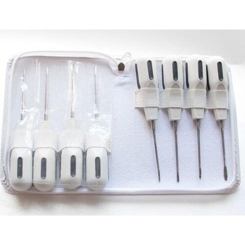 Y1UF 8pcs Tooth Extraction Elevators Kit Dental Minimally Invasive Forceps Stainless Steel