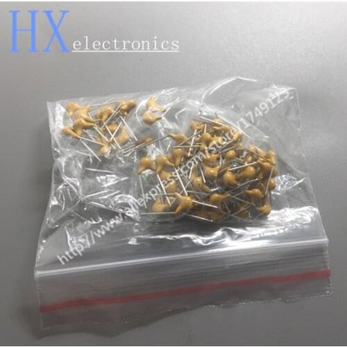Free shipping 100PCS Hot Sale Multilayer ceramic capacitor 0.22uF 224 50V 5.08mm