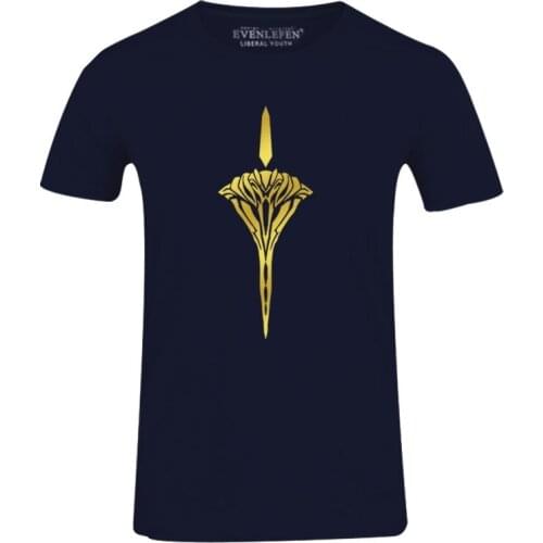 High-Q Unisex Anime GRANBELM AROMANOX Cotton T-Shirt Tee O-Neck Kohinata Mangetsu Navy Blue Elnesta Fukami Casual T-Shirt Tee