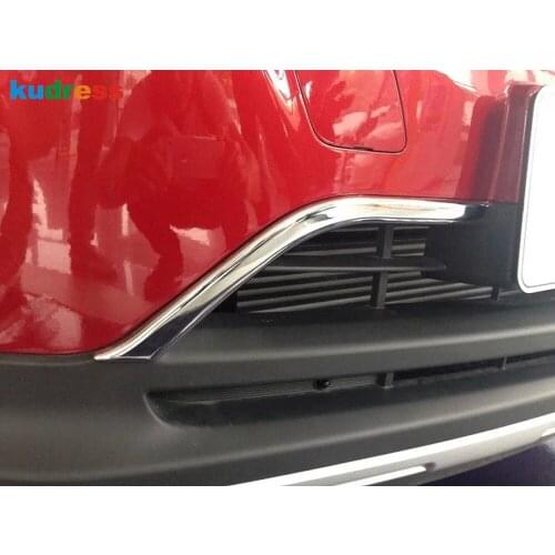 For Chevrolet Trax 2014 2015 2016 2017 2018 Chrome Front Grille Center Bumper Around Trims Racing Grills Decoration Car Styling