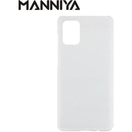 MANNIYA for Samsung Galaxy A02 A12 A32 A52 A72 3D Sublimation Blank White phone Cases 10pcs/lot