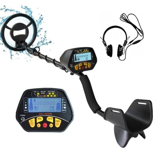 Metal Detector MD-3028 High Sensitivity Outdoor Gold Digger with LCD Display Waterproof Coilfor Beginners kids detector