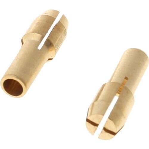 2021 New 10Pcs Brass Drill Chuck Collet Bits For Rotary Tool 0.5-3.2mm 4.3mm Shank