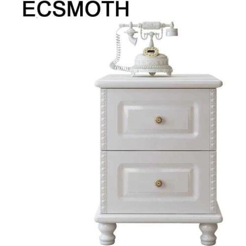 Stand Mesillas Noche Para El Side Table Armarios European Wood Cabinet Quarto Bedroom Furniture Mueble De Dormitorio Nightstand
