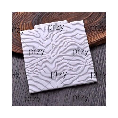 Fondant cake tools zebra patternsilicone mat wedding cake decorating lace mold cake kitchen accessories