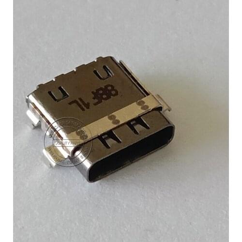 10PCS LOT Laptop Type C USB DC Power Jack Connector Charging Socket for Dell XPS 12 9250 Latitude 7275 XPS 15 9575