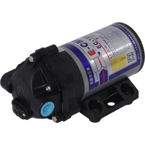 50GPD self priming pump DC 24V water purifier system RO diaphragm booster pump high pressure long lifetime