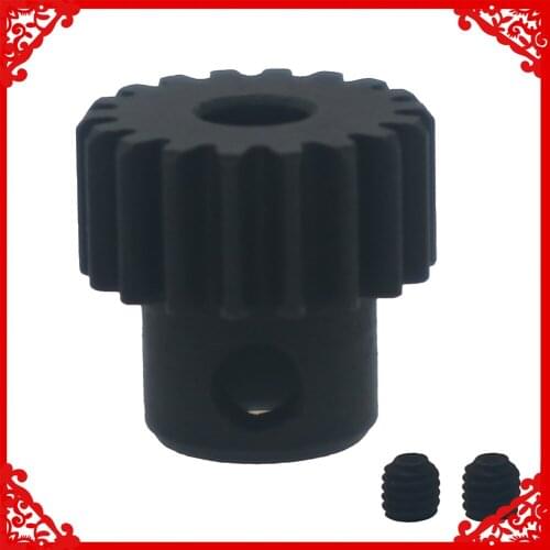 RCAWD #45 steel motor pinion gear 18T tooth 48P pitch for 3.175mm motor shaft 1-10 for Traxxas Slash 2WD parts