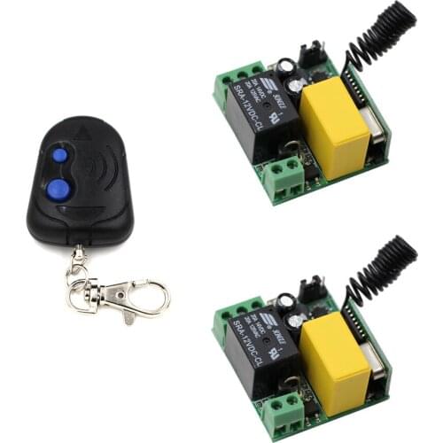 Bed Room Lamp LED Bulb AC 220V Remote Switch Remote Transmitter Wireless Light Switch 315/433Mhz Smart Home Remote Switch