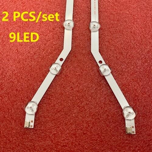 2 PCS LED Backlight strip For Samsung 2013SVS32_HD_3228N1 LM41-00001R UE32EH4000 UE32EH4005 UE32EH4003 UE32EH4300 DF320AGH-R3 R2