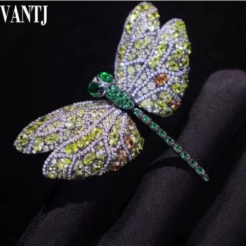 Броши стрекоза на одежду VANTJ China At AliExpress