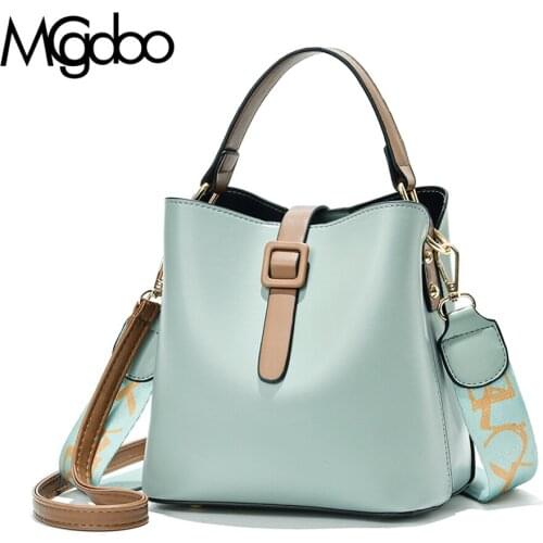 Mgcdoo High Quality Bucket Bags Fashion Designer Shoulder Bag For Women Messenger Bags Totes Casual Handbags