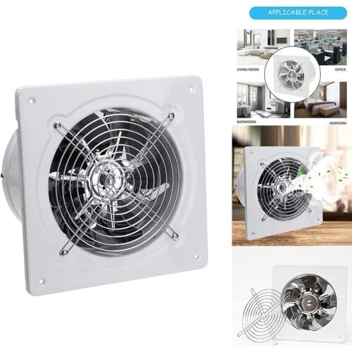 Exhaust Fan, Wall Mounted Vent Fans, Ventilation Blower for Bathroom Attic Window Basement