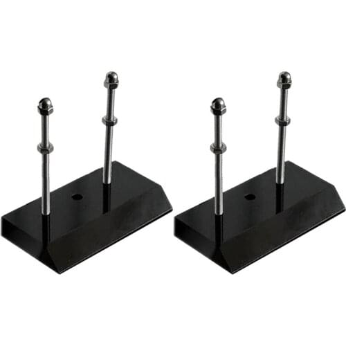 2Packs Skateboard Wall Mount Skateboard Hanger Display Luxury Skateboard Storage Holder Rack