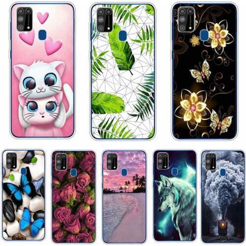 For Samsung Galaxy M31 Case Galaxy M 31 Cover Bumper Case For Samsung M31 Case Soft TPU Silicon Back Phone Case Coque