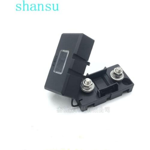 ANS-8 trumpet Fork plug type The fuse holder 52x27.5mm Safety plate base Car carrier fuse box Bolt type
