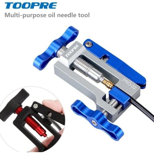 TOOPRE bicycle oil needle installation tool, tubing jack, oil disc, five-wire body, T-head, press-in, cut-off tube