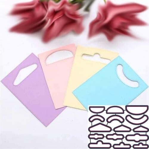 Die Cut METAL CUTTING DIES cut tag punch holes Alinacraft Scrapbook paper craft album card punch knife art cutter