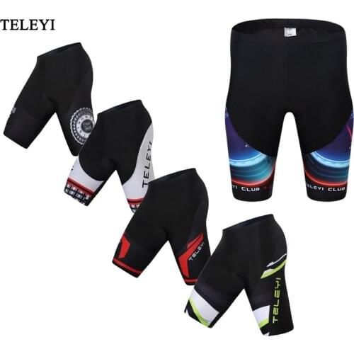TELEYI Men Riding mtb Bike Shorts cycling shorts with pad Comfortable bermuda ciclismo Sports shorts Breathable Bike Shorts