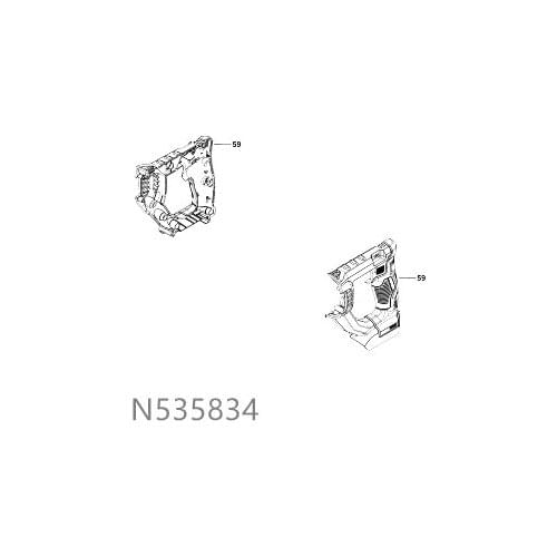 SHELL FOR DEWALT DCH133 N535834