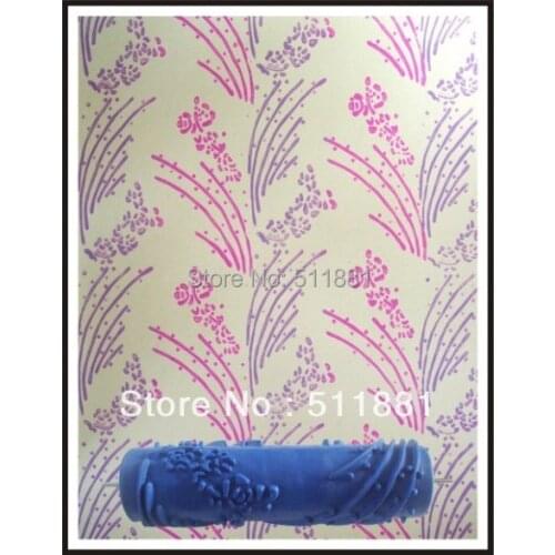 7'' NCCTEC soft rubber liquid wallpaper print roller FREE shipping | 180mm paint print tools decorative pattern roller tools