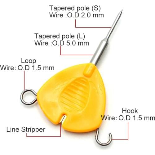 Carp Fishing Line Puller Tool Knotting Knotless Knot Tool for Carp Rig Making Accessories Feeder Fishing Tackle Toos