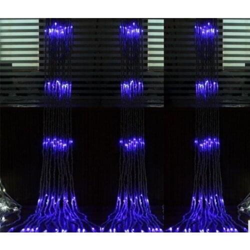 336LED curtain light 3M*3M Waterfall Christmas lights luces decorativas garland luminaria decoration Curtains lamps Waterproof