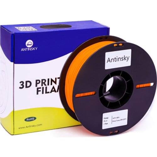Antinsky 1.75mm 2.85mm High quality Smooth printed 3d printer PLA+ filament Direct factory manufacture