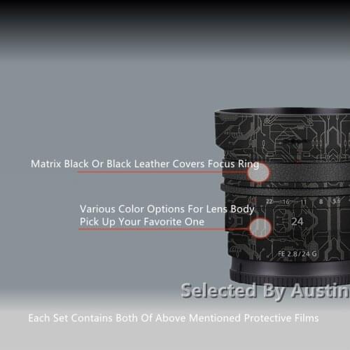 Lens Decal Skin 24 2.8 For Sony FE 24 2.8G SEL24F28G Lens Skin Guard Protector Anti-scratch Wrap Cover