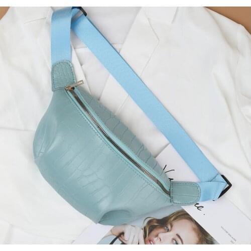 2021 Waist Bag Belt Chest Bag Waist Packs PU Fanny Pack Hip Bum Bags Male Travel Chest Pack