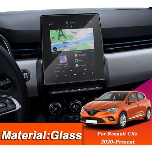 Car Styling Dashboard GPS Navigation Screen TPU Protective Film Sticker For Renault Clio 2020-Present Control of LCD Screen