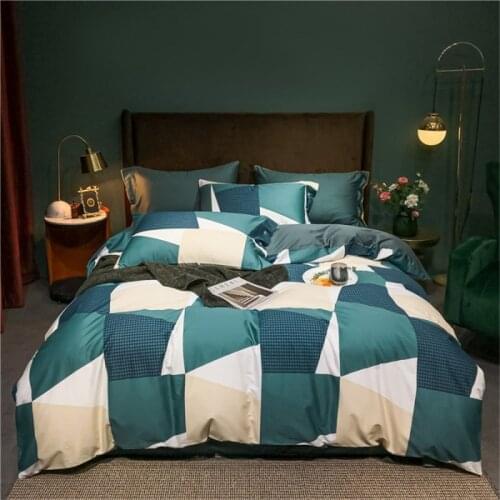 Free Shipping Silk-like Egyptian Cotton Animal Pattern Bedding Set, Single Bed, Double Bed Set, Duvet Cover, Bed Sheet Pillow