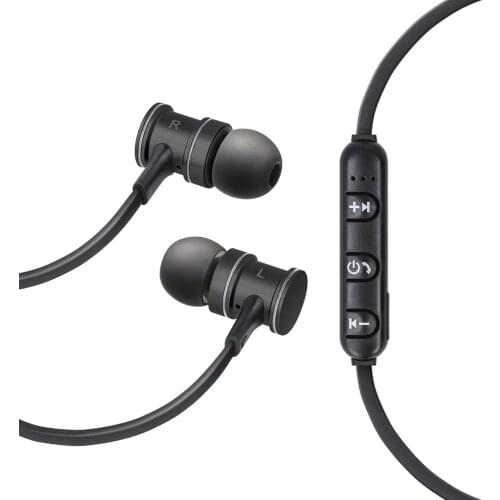 WIRELESS HEADPHONES FOREVER HEADSET BSH-200-FREEHANDS-BLACK