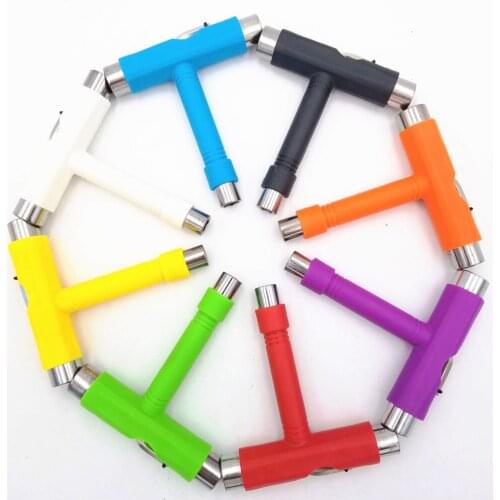 Black Skateboard Tool Pro Skate Roller Tools Longboard Fish Board Parts Tools Dropshipping Professional skateboard tools