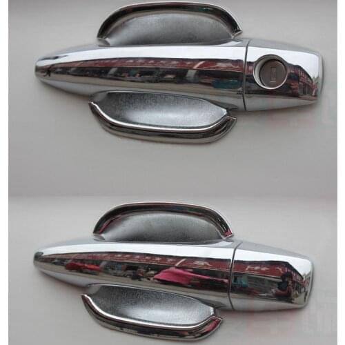 For Peugeot 301 2012 2013 2014 2015 2016 ABS Chrome Door Handle Covers & Door Bowl Covers Car Styling Decorate