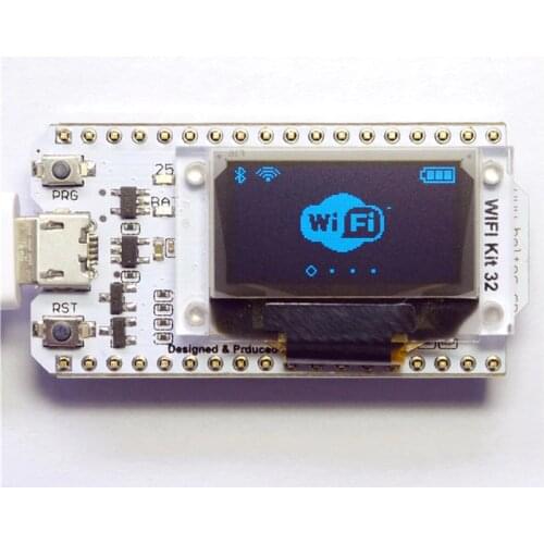 ESP32 Bluetooth WIFI Kit 0.96 inch Blue OLED Display Module CP2102 32M Flash IOT Internet Development Board for Arduino