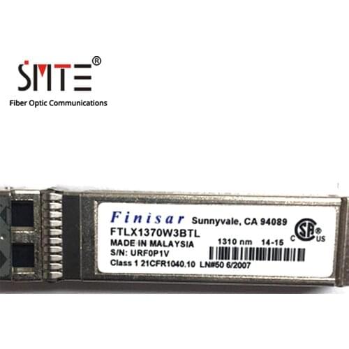 Finisar FTLX1370W3BCL OPT TXRX 1310NM 10GB SFP+ LC Single-Mode Optical Fiber Transceiver Original