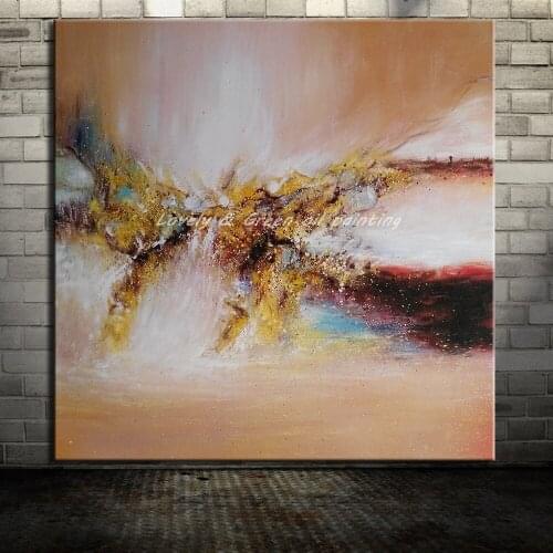 100% Hand Painted Abstract Oil Painting On Canvas Modern Wall Art Pictures For Living Room Hotel Decoration No Frame Gift