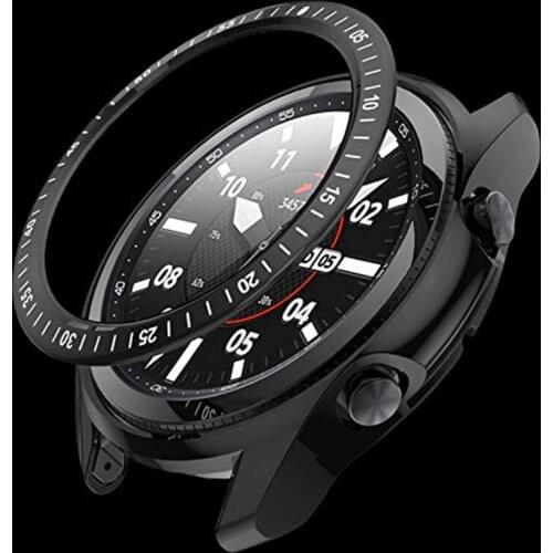 Bezel Styling for Galaxy Watch 46mm/42mm Galaxy Gear S3 Frontier Adhesive Cover Anti Scratch Stainless Steel Protection case