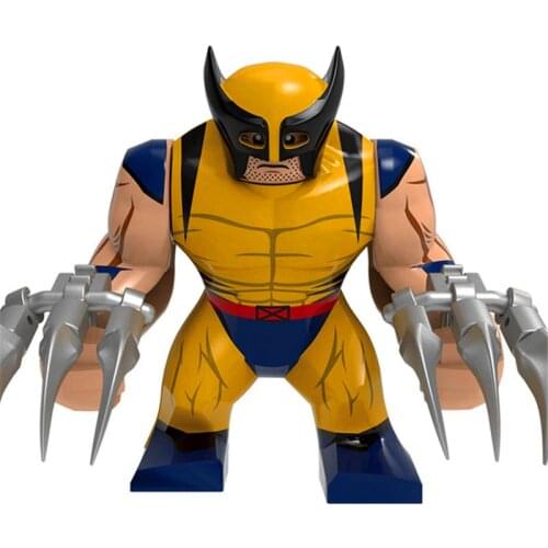 Creator Building Block Super Heros Endgame Wolverine Loki Action Figures Bricks Educational Toys Gift For Children