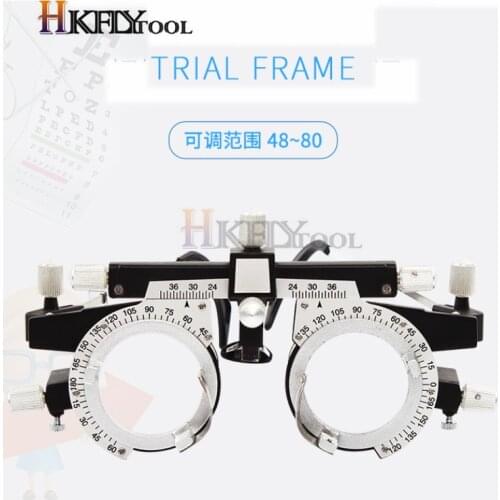 Optical Instrument International Trial Lens Frame Super Light 66g Optical instrument Trial Frame PD 48-80mm AF-4880 For Hot Sale