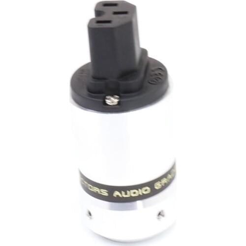 24K Gold plated pure copper US/UK/AU/EU AC IEC connector for power cable