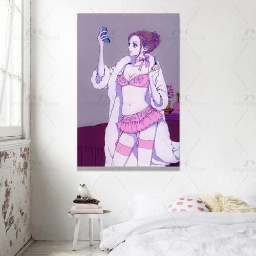 Canvas Material Komatsu Nana Sexy Anime Posters Canvas Art Wall Picture Printing Modern Family Living Room Decor Posters