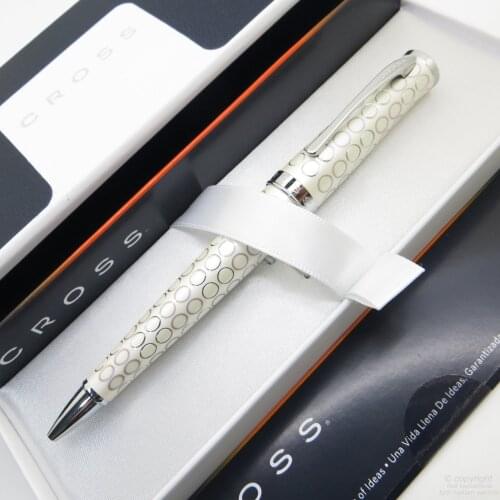 Cross AT0312-13 Sauvage Ivory / Forever Pearl Ballpoint Pen | Cross Pen | İsme Special Pen